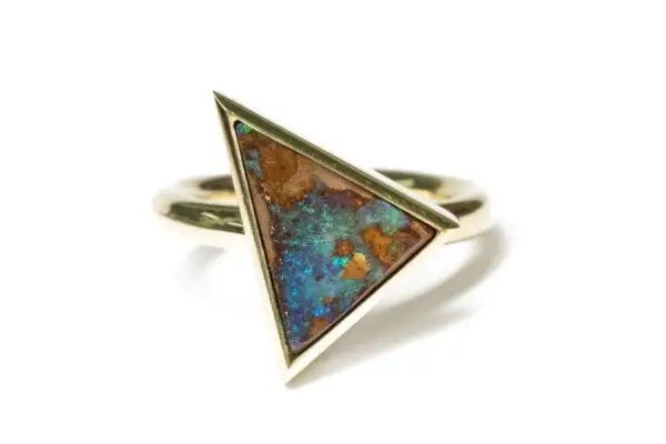 Boulder Opal Ring – Bild 2