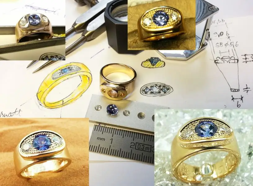 Individueller Ring aus der Goldschmiede Stratmann