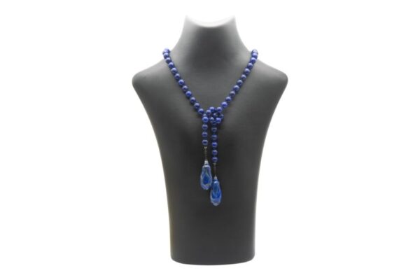 Offene Lapis Lazuli Kette