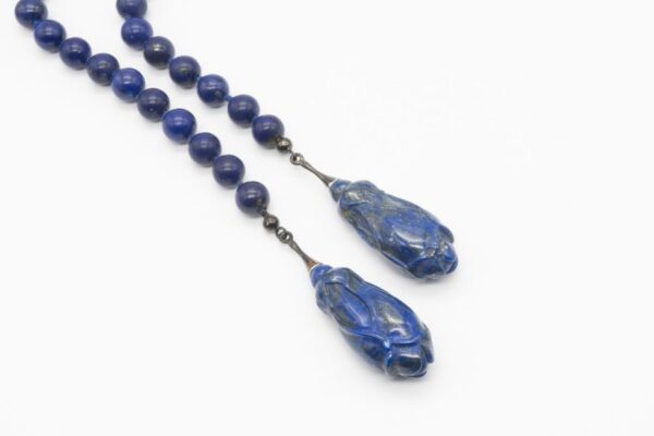 Offene Lapis Lazuli Kette – Bild 2