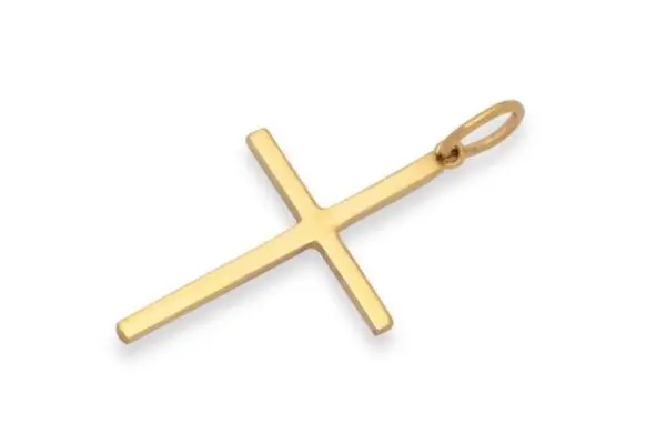 Kreuz Anhänger aus Gold